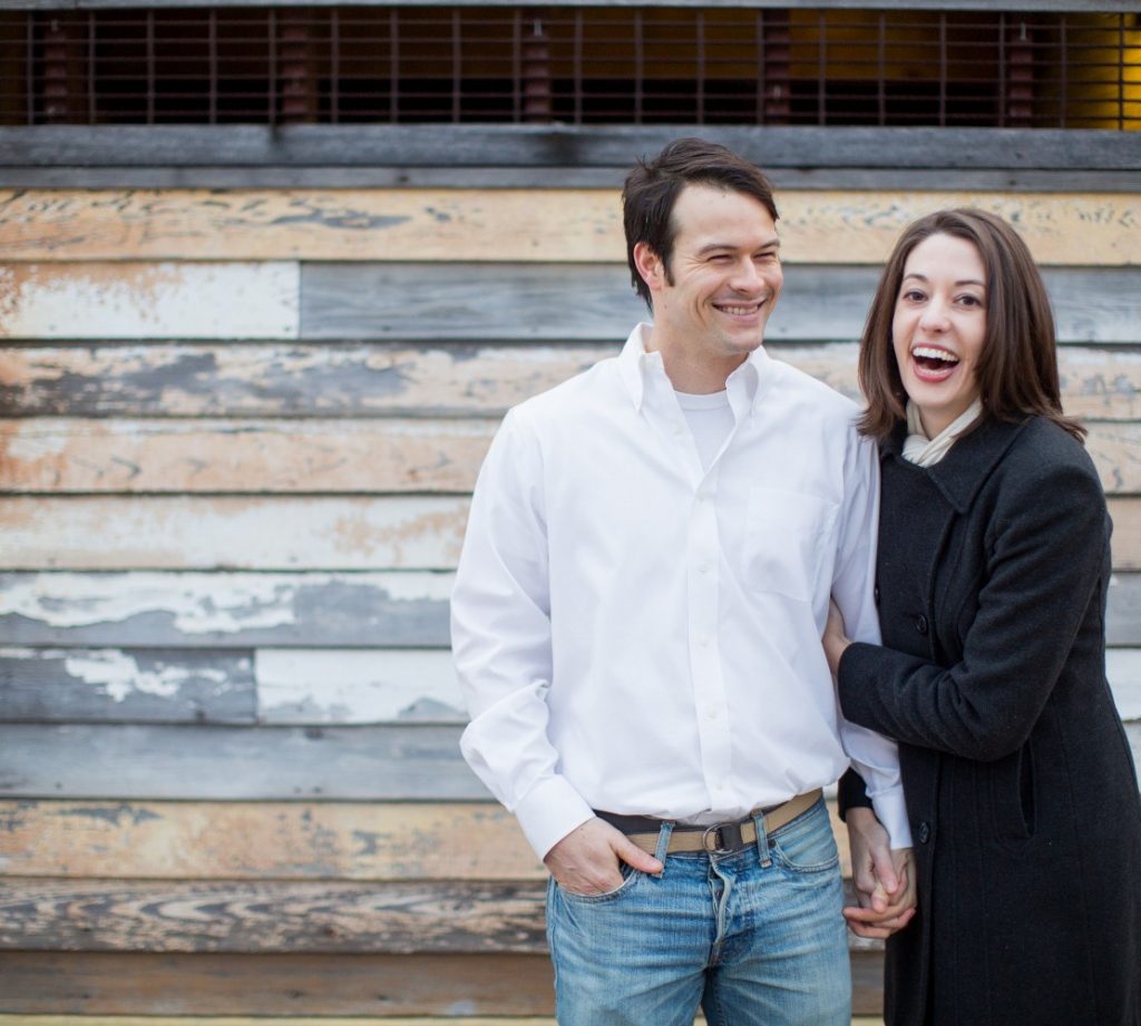 how to start decluttering when overwhelmed, Caroline and Jonathan