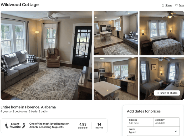 How to declutter when overwhelmed, Airbnb